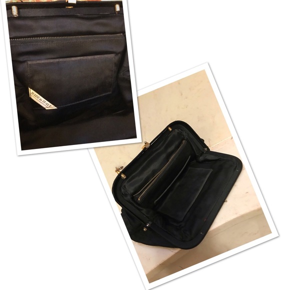 1950s Unique Vintage Embroidered Pinup Clutch Bag - Picture 7 of 8